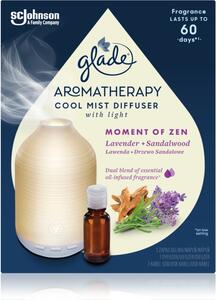 GLADE Aromatherapy Moment of Zen diffusore di aromi con ricarica Lavender + Sandalwood 17,4 ml