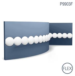 Orac Decor P9903F, listello murale, modanatura flessibile, elemento decorativo, lunghezza 1,17 metri