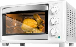Cecotec Forno a convezione da 30 litri di capacità con 5 modalità, luce interna e girarrosto