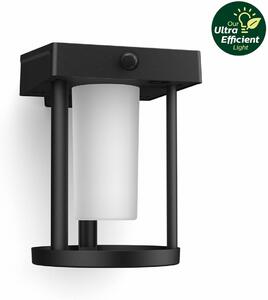 Applique solare a LED Philips 8720169263895 Camill IP44 250 lm 3000 K con sensore di movimento nero