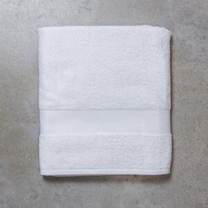 Zanetti Asciugamani Bagno Tinta Unita in 100% Cotone Telo Doccia Bianco
