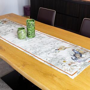 Tessitura Toscana Telerie Runner tavolo Norma in 100% lino 45x170 cm