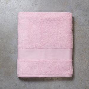 Zanetti Asciugamano Viso 60x110 cm Tinta Unita in 100% Cotone Rosa