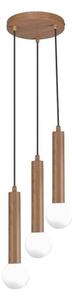 ITALUX PND-33574-3-WD - Lampadario a sospensione su cavo FILANO 3xG9/5W/230V marrone