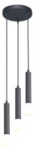 ITALUX PND-33574-3-BK - Lampada a sospensione con cavo FILANO 3xG9/5W/230V nero