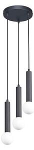 ITALUX PND-33574-3-BK - Lampada a sospensione con cavo FILANO 3xG9/5W/230V nero