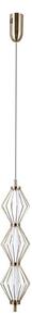 ITALUX PND-34403-3V-HBR - Lampada a sospensione LED su cavo SEVILLA LED/15W/230V 3000K oro