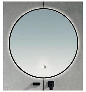 Brilagi - Specchio da bagno LED VENA BLACK LED/26W/230V 80 cm IP44 CRI 90 dimmerabile + CCT