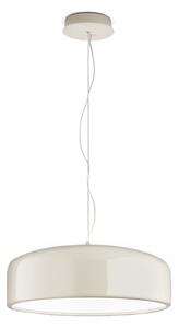 Lampadario acrilico perenz velia 8449 b ct led cct 3200lm biemissione bianco panna lucido - Perenz