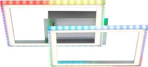 Lampada da soffitto a LED, dimmerabile, telecomando, L 44,5 cm