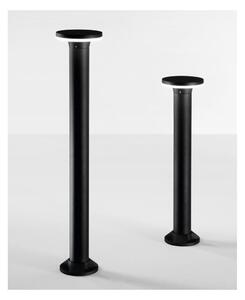 VIALE PALO DA ESTERNI ALLUMINIO CORTEN O NERO IP65 H60 E H80 CM LED INTEGRATO LUCE 4000K DESIGN MODERNO