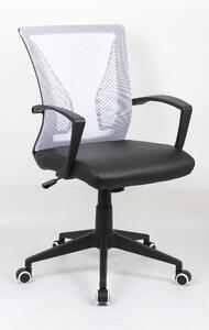 Sedia da ufficio ergonomica | Sedia girevole regolabile in altezza | Sedia da ufficio per ufficio e ufficio - Offilo PU