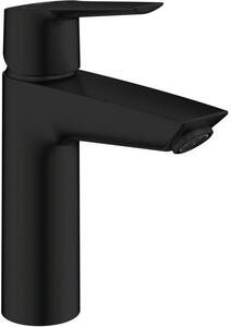 Miscelatore lavabo, GROHE Start, nero opaco, misura M, bocca media, risparmio idrico