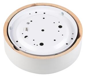 Plafoniera NATURAL 1xE27/15W/230V diam. 27,5 cm pino/bianco