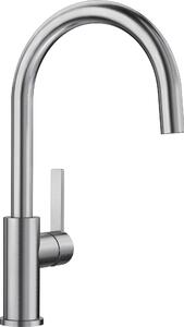 Miscelatore monocomando lavello in acciaio inox satinato Blanco 523120