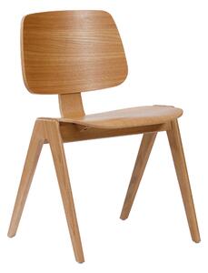 AURA Rovere Naturale - SEDIA IN LEGNO PER SOGGIORNO SALA DA PRANZO CUCINA MODERN NORDIC