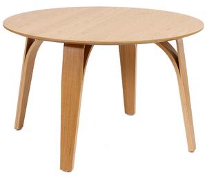 BOLZANO 1200 Rovere Naturale - TAVOLO ROTONDO IN LEGNO PER CUCINA SALA DA PRANZO SOGGIORNO MODERN CLASSIC