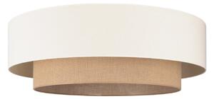 Plafoniera Duolla, Boho, Beige, Corridoio, Tessuto / Tessile, Boho