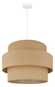 Lampada a sospensione Duolla, Space, Marrone / Ruggine, Camera da letto, Tessuto / Tessile, Boho