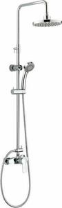 Colonna doccia Rousseau Grigio Cromo