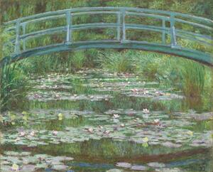 Riproduzione The Japanese Footbridge 1899, Claude Monet