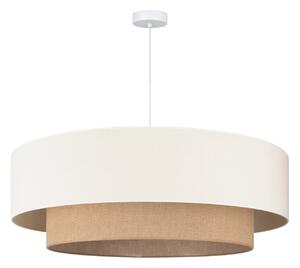 Lampada a sospensione Duolla, Boho, Beige, Camera da letto, Tessuto / Tessile, Boho