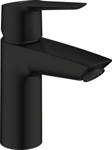 Miscelatore monocomando per lavabo - GROHE Start - 235512432 - Nero opaco - Misura S - Bocca di erogazione standard - Risparmio idrico