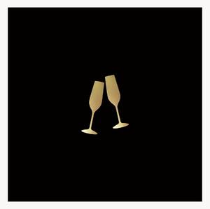 Set di 40 tovaglioli di carta To Cheers
