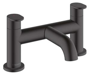 Hansgrohe Vernis Blend - Set bordovasca, montaggio a 2 fori, nero opaco 71442670