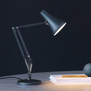 Anglepoise 90 Mini Mini LED da tavolo blu acciaio