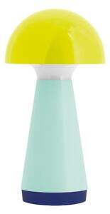 Lampada da tavolo a LED dimmerabile giallo-blu (altezza 18 cm) Bobbi - Remember