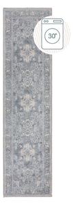 Passatoia lavabile verde con fibra riciclata 60x230 cm Windsor - Flair Rugs