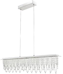 Globo Lighting lampada a sospensione in metallo cromato, LED