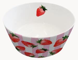 Ciotola piccola in New Bone China Strawberry & Stripes