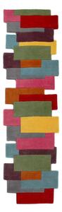 Tappeto in lana 66x300 cm Collage - Flair Rugs