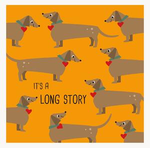 Set di 40 tovaglioli di carta Long Story
