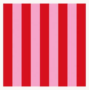 Set di 40 tovaglioli di carta rossi e rosa Red & Pink