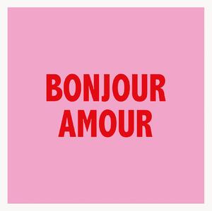 Set di 60 tovaglioli di carta Bonjour Amour