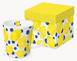 Tazza in New Bone China Lemon & Dots