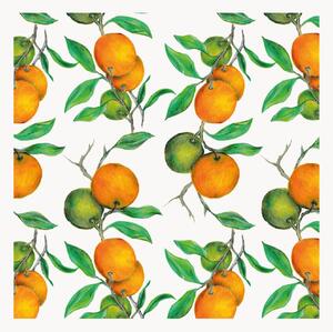 Set di 40 tovaglioli di carta Beautiful Oranges