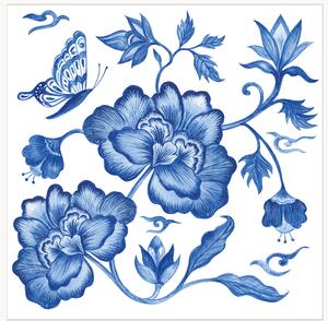 Set di 40 tovaglioli di carta Princess' Peony
