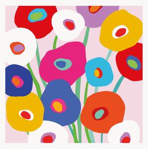 Set di 40 tovaglioli di carta Super Bloom