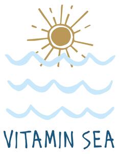 Set di 40 tovaglioli di carta Seaside Sun