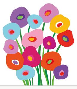 Set di 40 tovaglioli di carta Super Bouquet