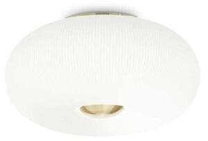 Ideal Lux Arizona PL3 lampada a soffitto design moderno in vetro satinato bianco