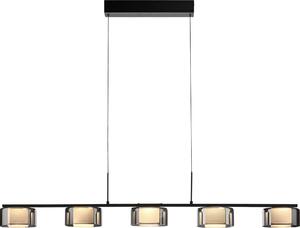 Paul Neuhaus lampada a sospensione RIKA LWH 119x15x180 cm nero Lampada a sospensione