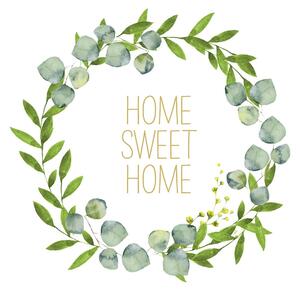 Set di 40 tovaglioli di carta Home Sweet Home