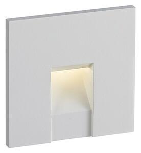 Rossini Show SHO001Q segnapasso quadrato in metallo LED 1,5W