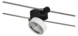 Rossini Wire WIR018 faretto LED per sistema a tesata con struttura nera 13W