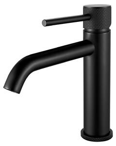 Elzusha - Miscelatore monocomando per lavabo da bagno - Design moderno - Forma rotonda